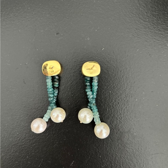 lizzie fortunato NEW  Alvar Earrings in Turquoise - Picture 3 of 3